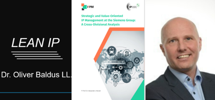 Blogpost Lean IP, Oliver Baldus